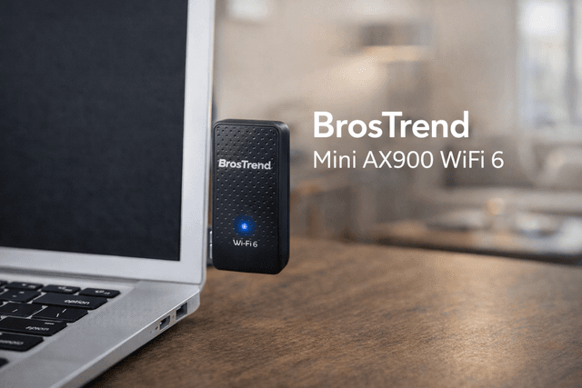 BrosTrend Mini AX900 WiFi 6 slim product