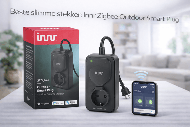 Innr Zigbee Outdoor Smart Plug slim product