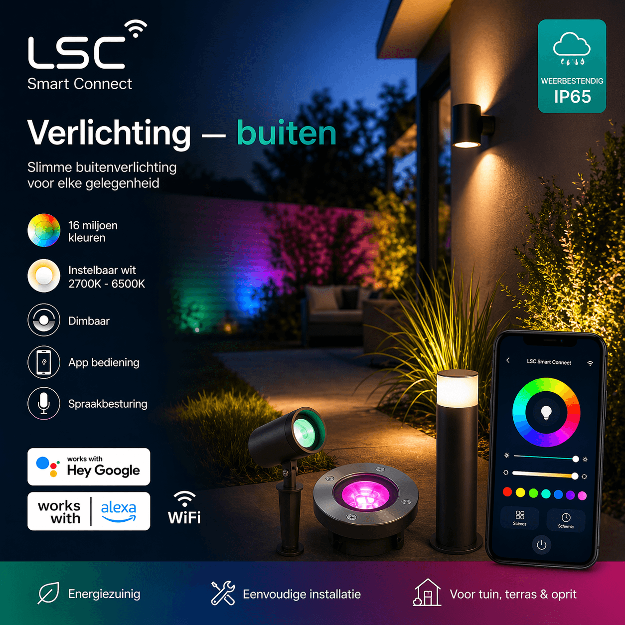 LSC HDMI Sync Box Ledstrip — tv-kleuren op de muur