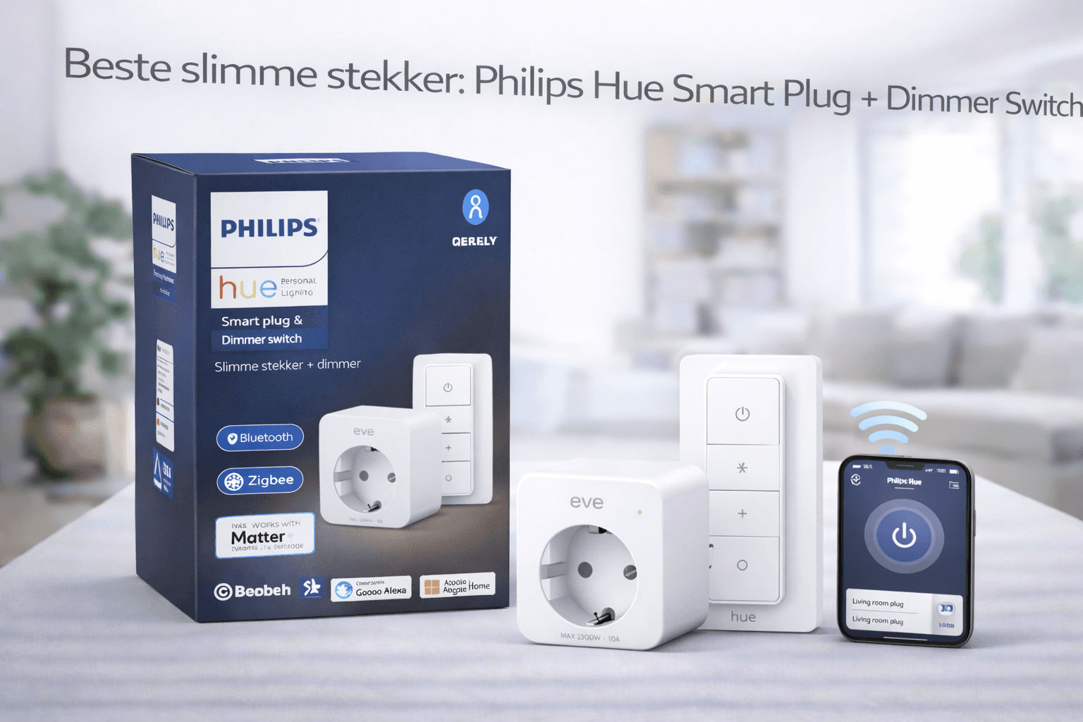 Philips Hue Smart Plug + Dimmer Switch