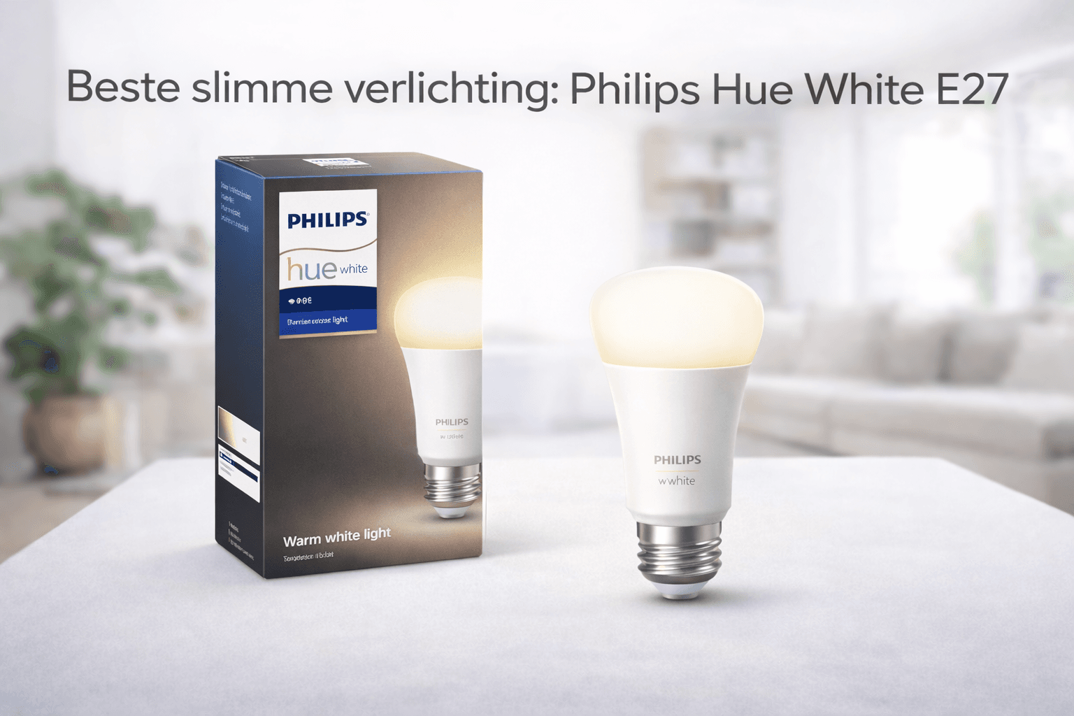 Philips Hue White E27 (losse lamp)