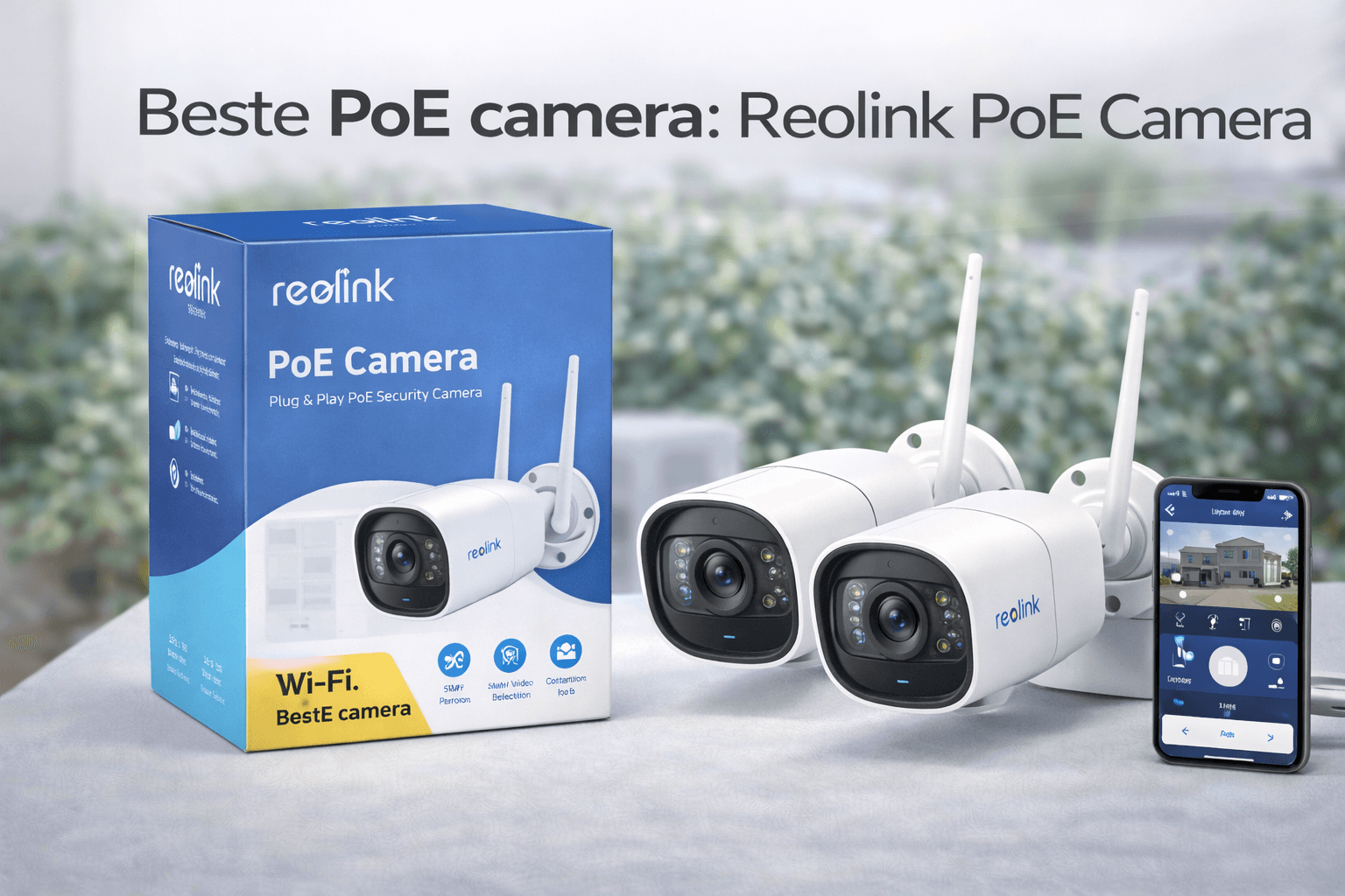 Beste PoE camera: Reolink PoE Camera