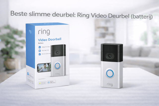 Ring Video Deurbel (batterij) slim product