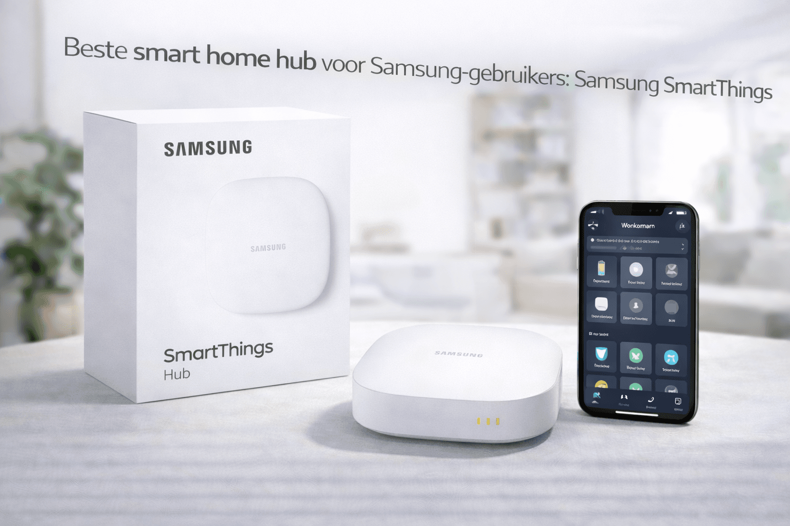 Beste smart home hub voor Samsung-gebruikers