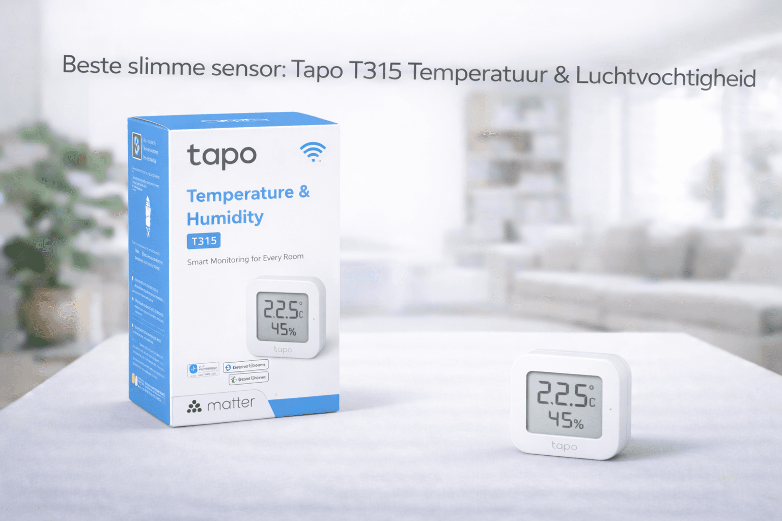 Tapo T315 Temperatuur & Luchtvochtigheid