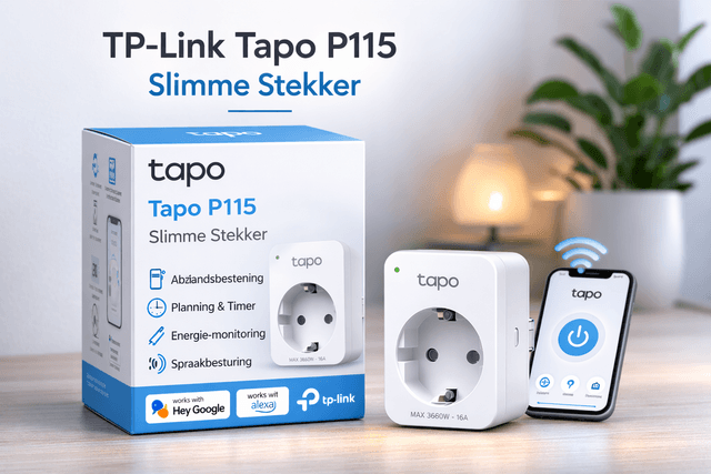 TP-Link Tapo P115 Slimme Stekker slim product
