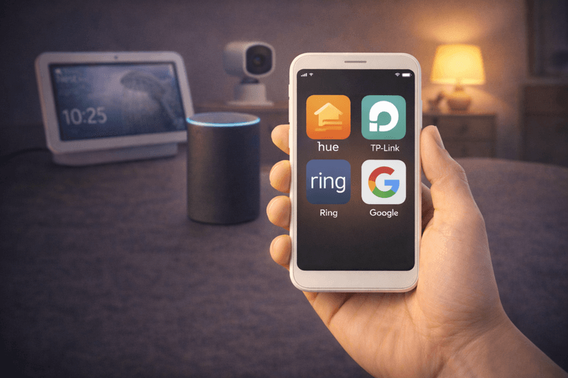 Smart home merken combineren zonder gedoe (Hue, Aqara, Tapo) – 2026