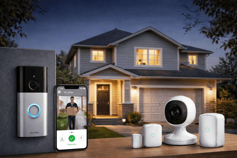 Slim huis beveiligen: slimme camera’s, deurbellen & sensoren – 2026