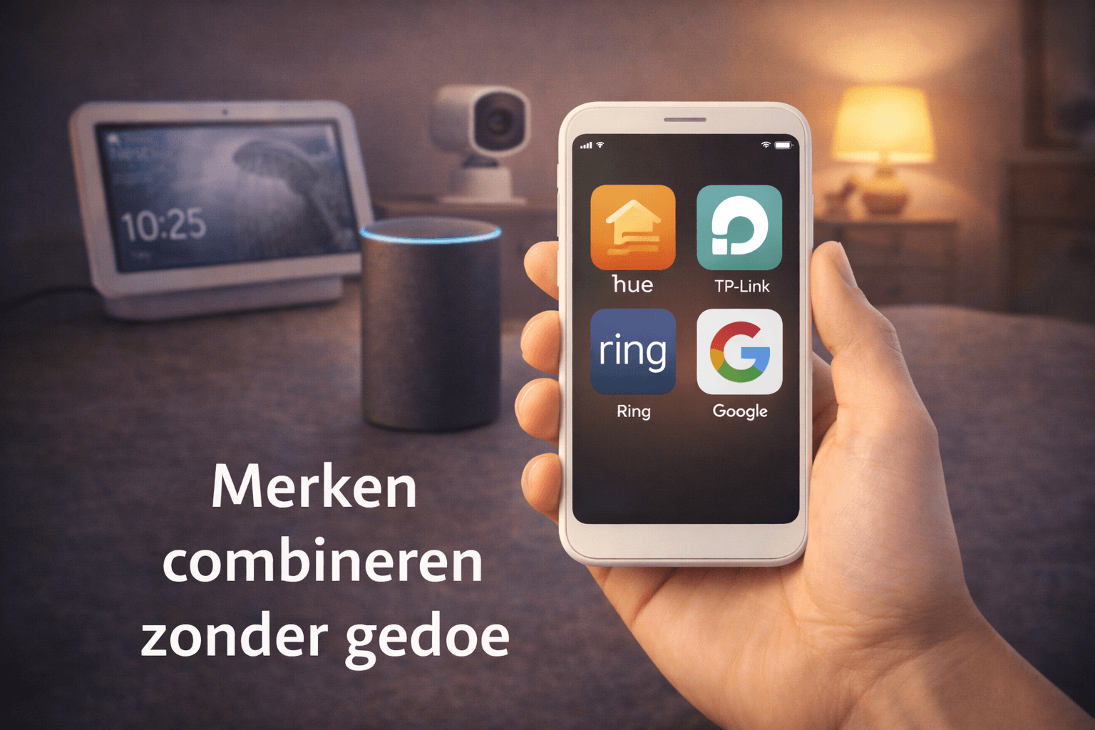 Smart home merken combineren zonder gedoe
