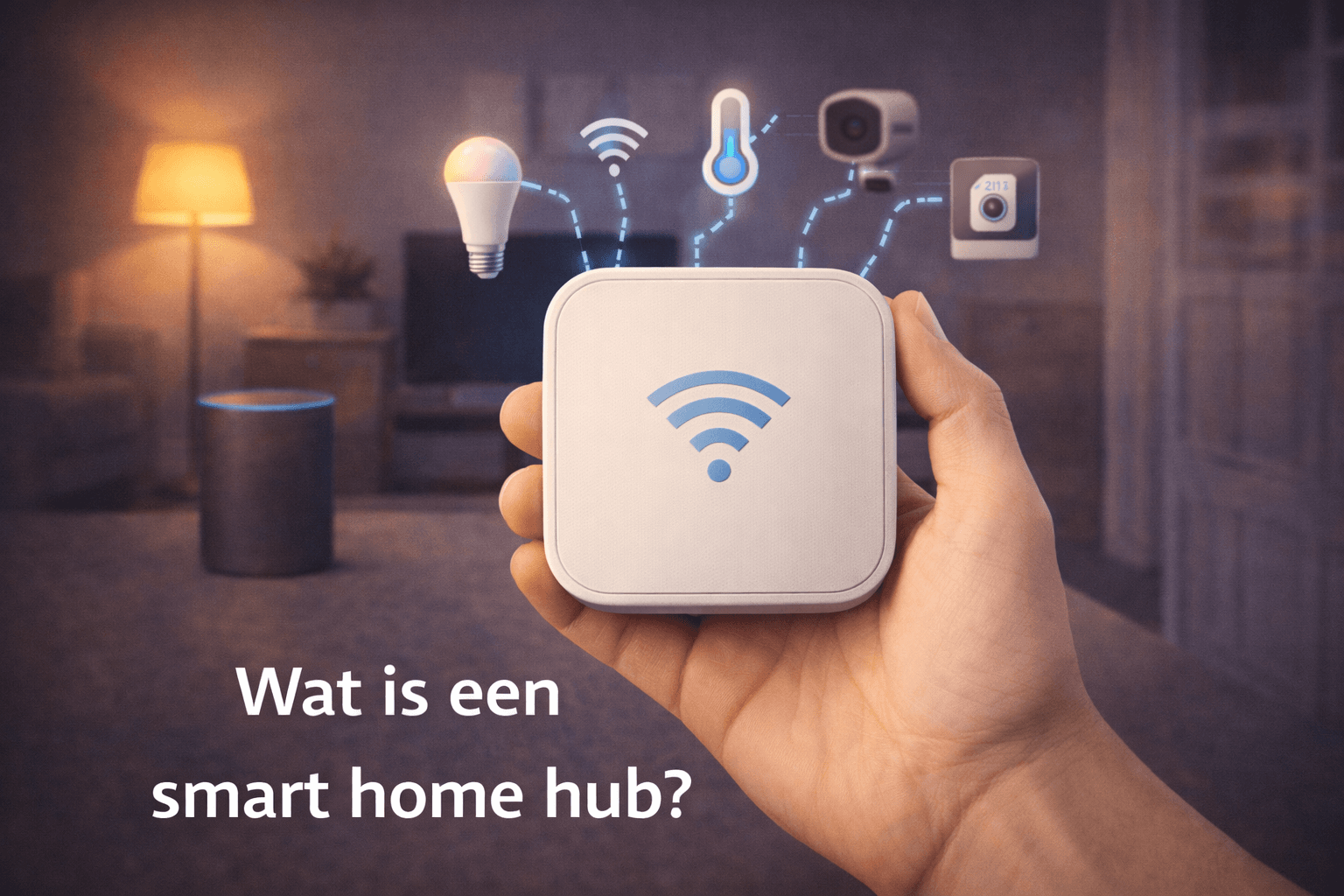 Wat is een smart home hub