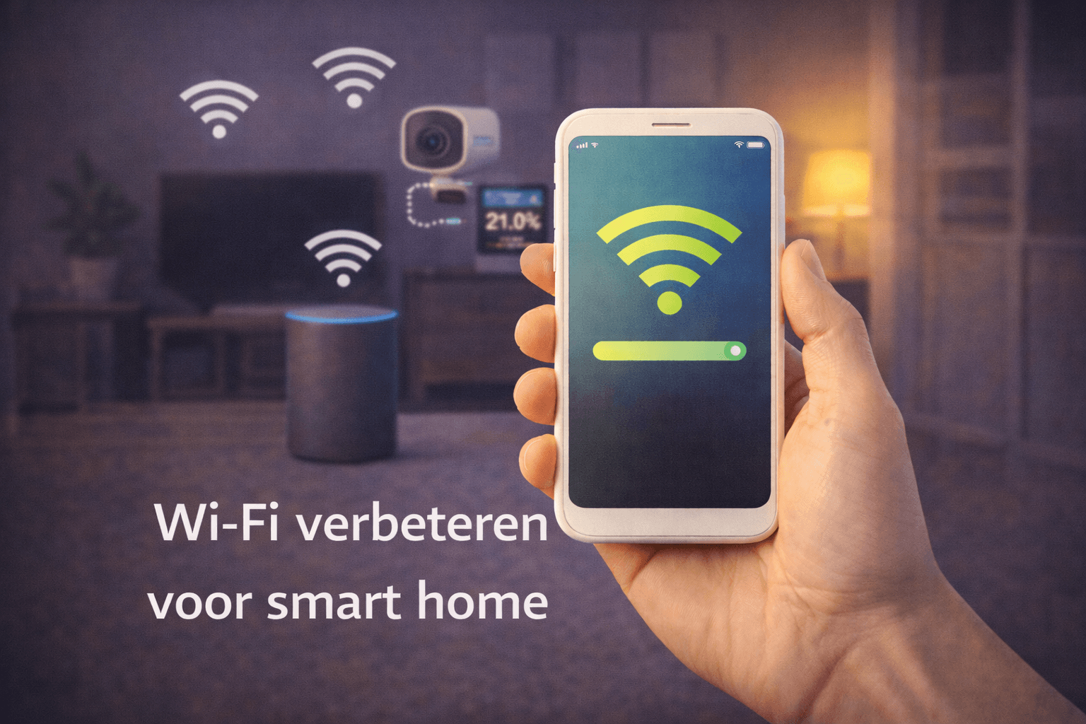 Wi-Fi verbeteren voor smart home