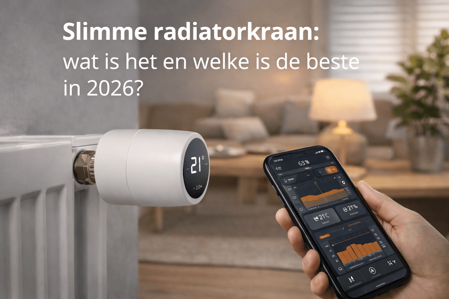 Slimme radiatorkraan: wat is het en welke is de beste in 2026?